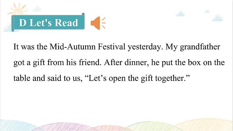 Unit 4 The Mid-Autumn Festival is coming Part D-F PPT课件第5页