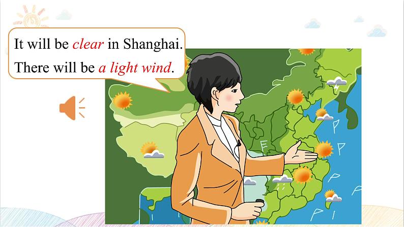 Unit 5 It will be sunny and cool tomorrow Part A-C PPT课件第8页