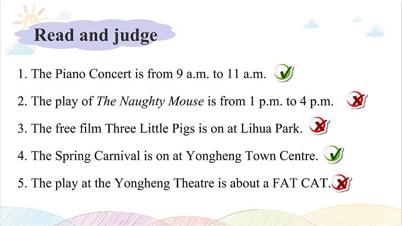 Unit 11 Shall we go to the theatre Part D-F PPT课件第8页