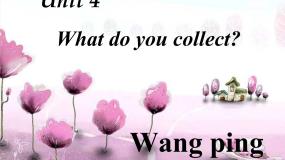 小学英语外研剑桥版五年级上册Unit 4   What do you collect?备课ppt课件
