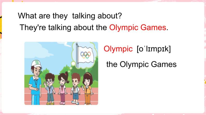 闽教英语六上：Unit 1 The Olympic Games Part A PPT课件06