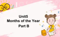 闽教英语五上 Unit 5 Months of the Year Part B 课件PPT