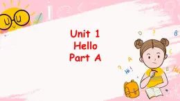 闽教版英语三年级上册 Unit 1 Hello Part A 课件PPT