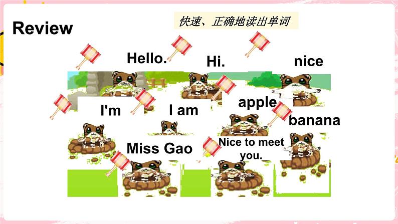 闽教版英语三年级上册 Unit 1 Hello Part B 课件PPT第4页