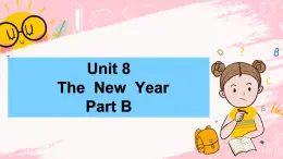 闽教版英语三年级上册 Unit 8 The New Year Part B 课件PPT