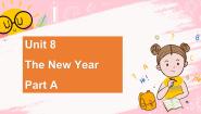 英语三年级上册Unit 8 The New Year Part A课前预习ppt课件