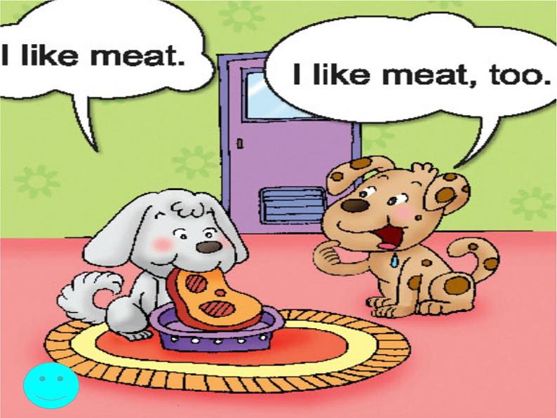 外研社二年级上册英语课件- Unit 1 I don 't like meat 1课件(第2课时)第6页