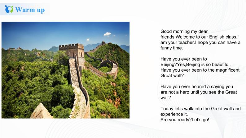 冀教英语五下Unit 2 In BeiJing Lesson 10 The Great Wall  课件PPT+教案+练习03