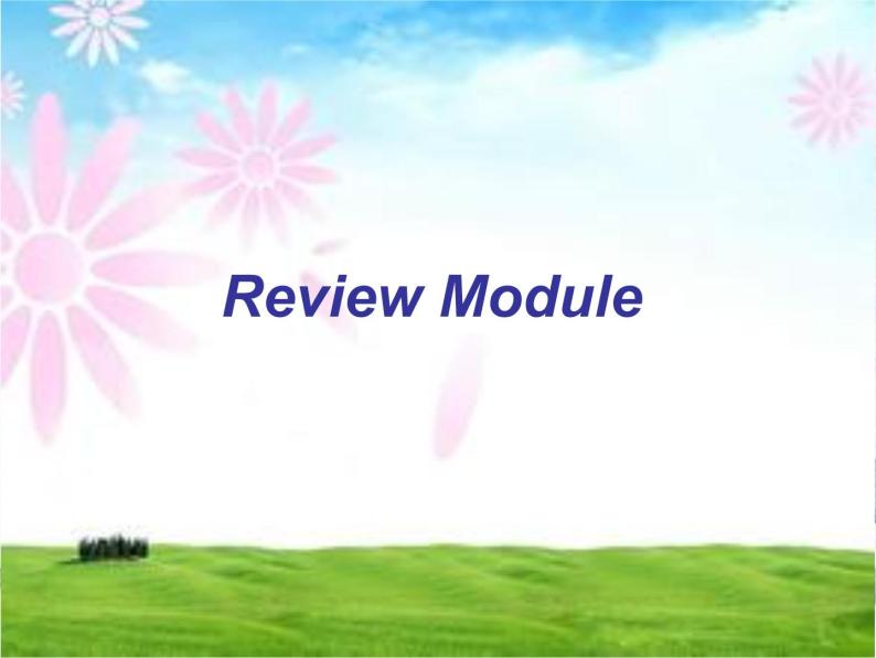 外研版（一起）英语二年级上册 Review Module Unit 2_（课件）01