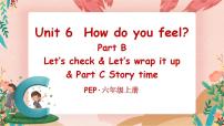 英语六年级上册Unit 6 How do you feel? Part B完美版ppt课件