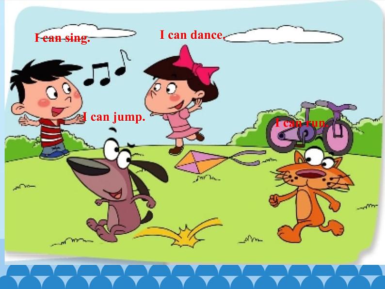 小学英语北京版一年级上册 UNIT FIVE I CAN SING-Lesson 17_课件第5页