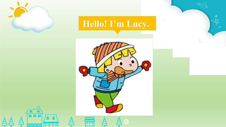 外研版(一起)英语四年级上册 Module5 Unit 2 I wore warm clothes.(课件)07