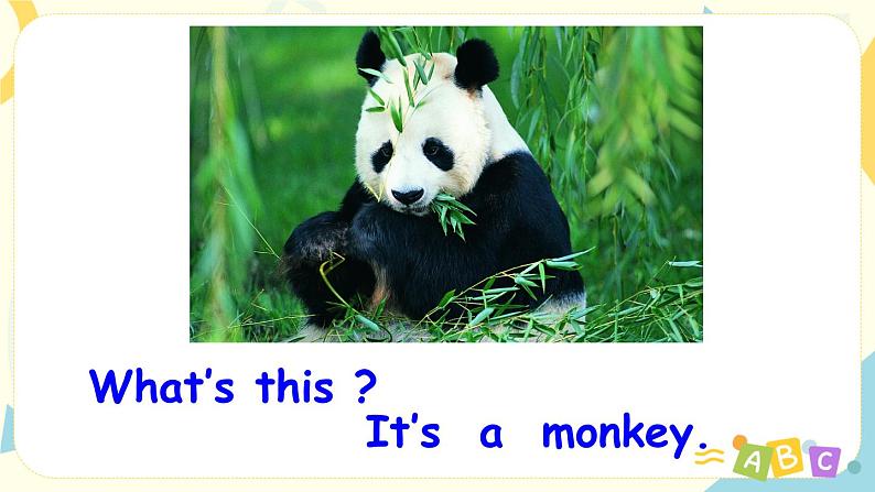 Unit 3 At the zoo 人教版PEP英语三下 第二课时 课件+教案+练习04