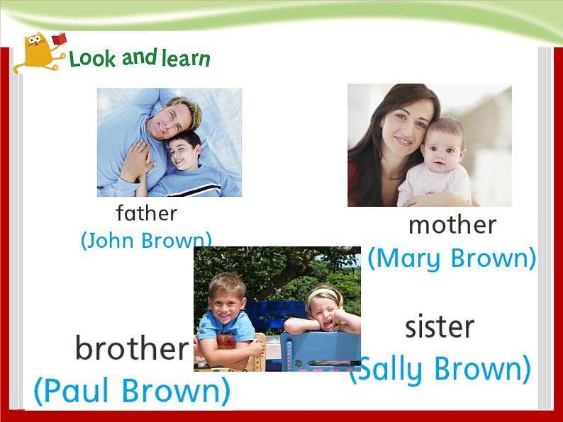 Unit 4 My Family Lesson 1 课件 2第3页