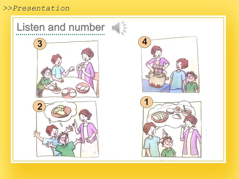 教科版英语六下Unit5Let 's Eat dumplings (2)课件第4页