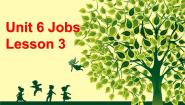 人教版 (新起点)四年级上册Unit 6 JobsLesson 3教学演示ppt课件