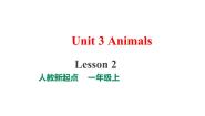 小学英语人教版 (新起点)一年级上册Lesson 2背景图ppt课件