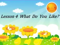 四年级下册英语课件-Lesson 4 what do you like？∣川教版(三年级起点) (5) (共19张PPT)