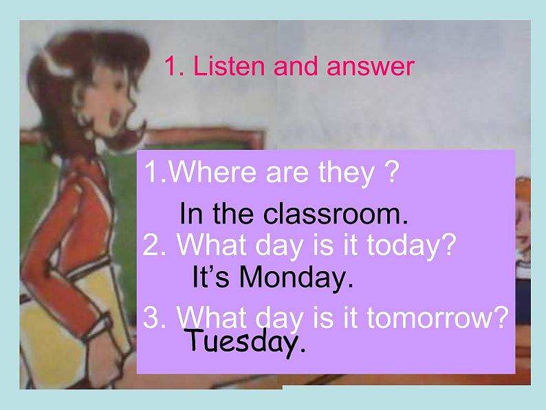 三年级下英语课件-what day is it today 9 川教版(三起)07