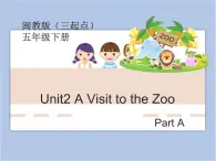 闽教版（三起点）五年级下册英语Unit2 A Visit to the Zoo 课件+教案+练习