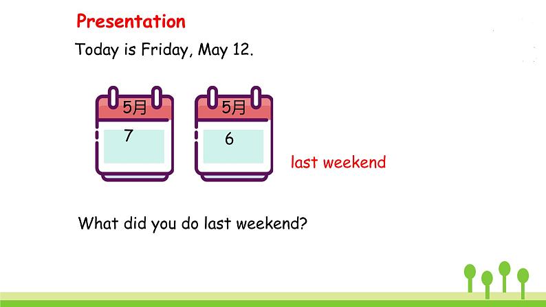 Unit 2 Part B 第四课时 Let 's learn—Look and talk第3页