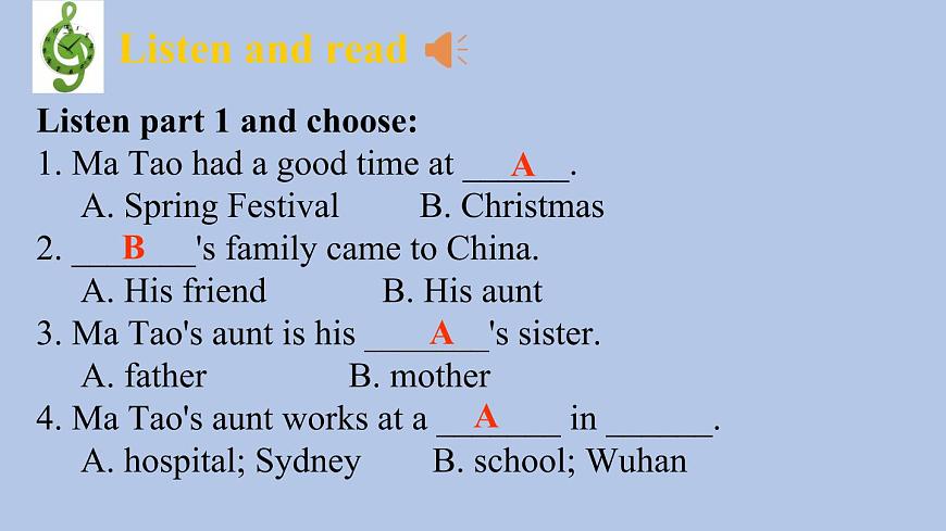 外研劍橋版英語(yǔ)六下uniy1My cousins and I（2）課件第6頁(yè)