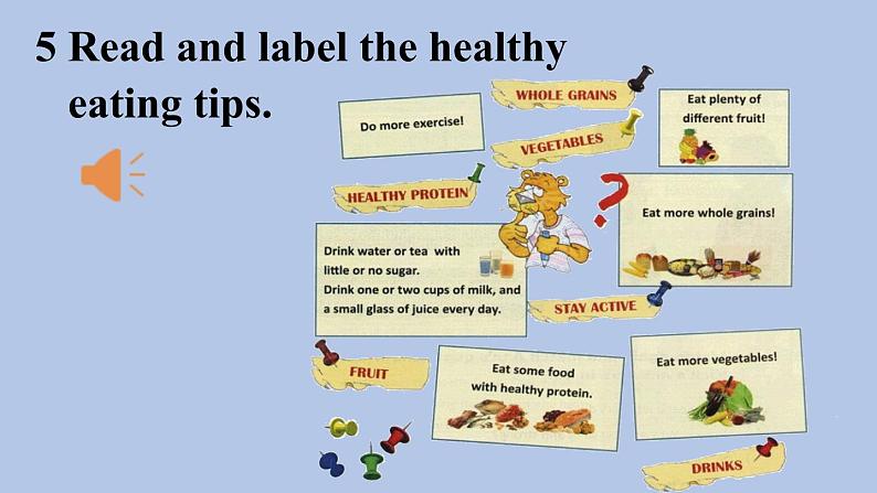 外研剑桥版英语六下unit2Food and health(4)课件04