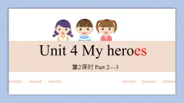 外研剑桥版英语六下Unit 4 My heroes 2课件