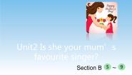 湘鲁版六年级下册Unit 2 Is she your mum's favourite singer?Section B精品教学ppt课件
