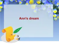北師大版 (一年級起點(diǎn)) /五年級英語上冊Unit 1 Ann's dream_課件、學(xué)案