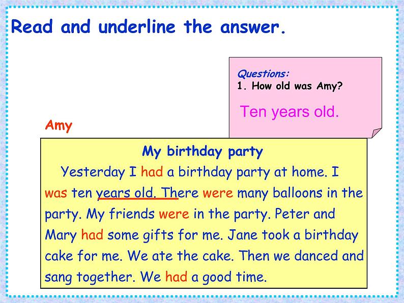 Unit 1 Ann 's dream_课件第8页