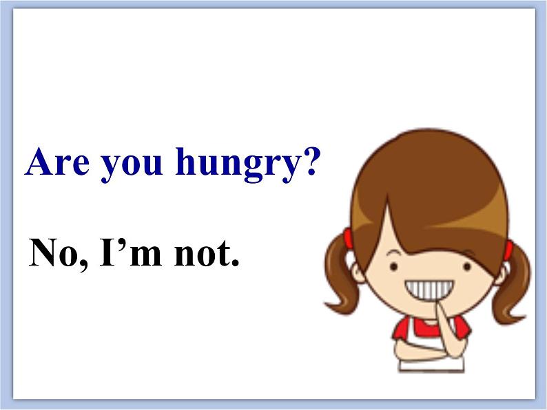 冀教版英语(一起)二年级下册Unit 3 Food and Drink Lesson 13 I Am Hungry 课件1第7页
