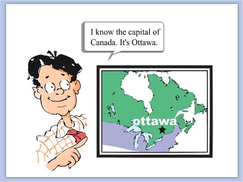 冀教版英语(一起)四年级下册Unit 4 Lesson 21 Canada 课件07