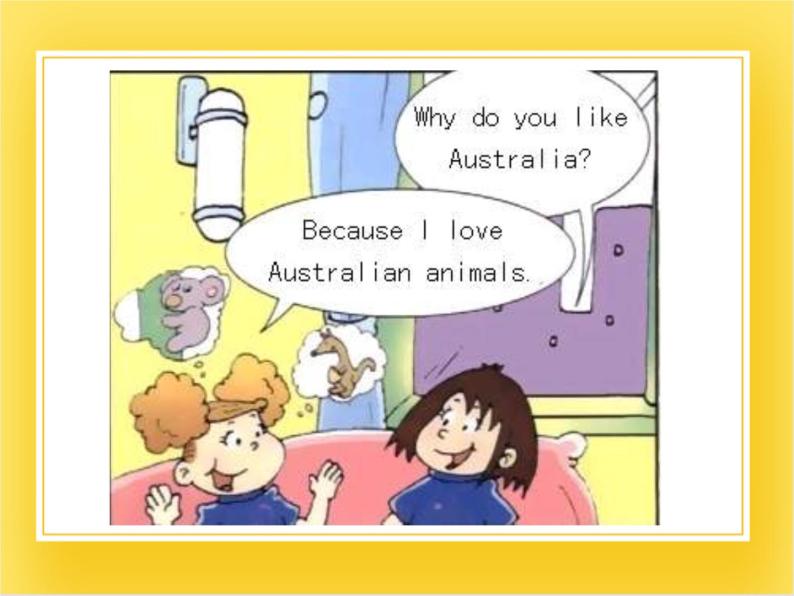 外研版（一起）英语四年级下册课件 《Module 9Unit 1 Why do you like Australia》06