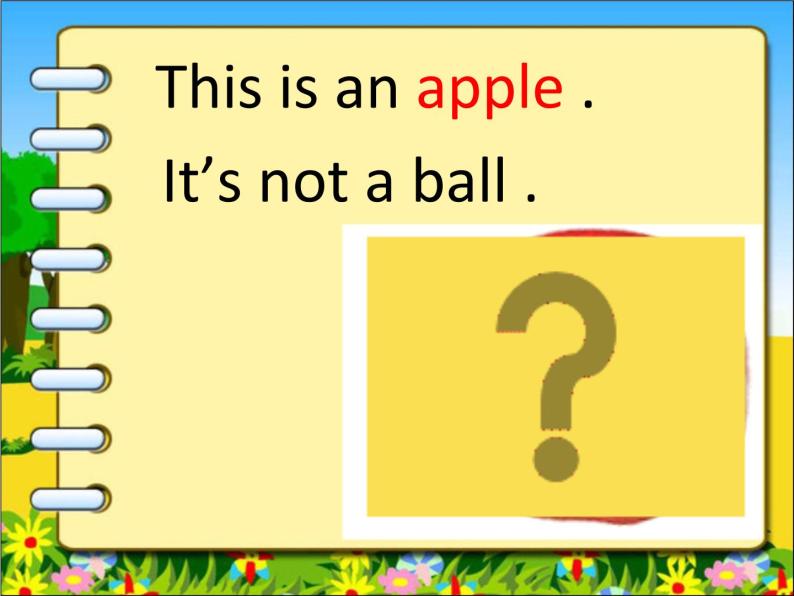 接力版英语三年级上册Lesson 8 it's not a ball 课件04