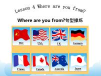 小学Lesson 4 Where are you from?备课课件ppt
