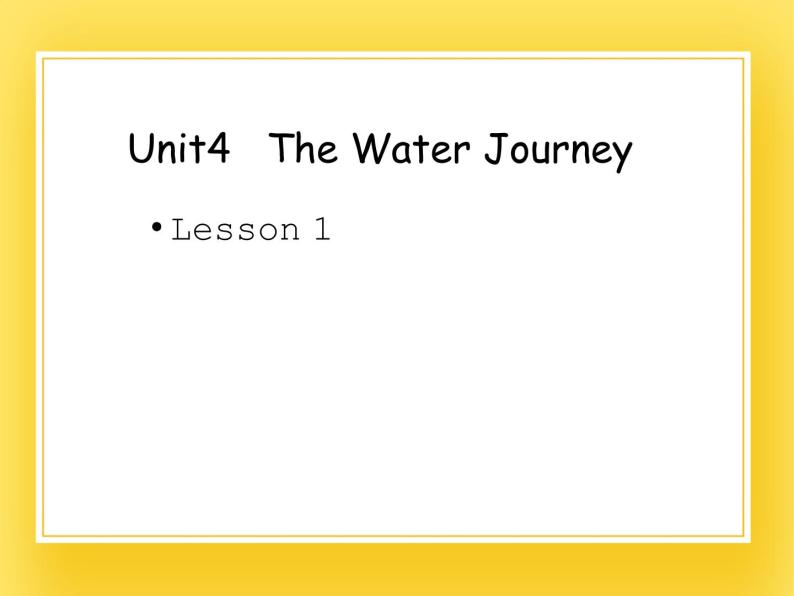 重大版英语六年级下册Unit 4《The water journey》ppt课件101