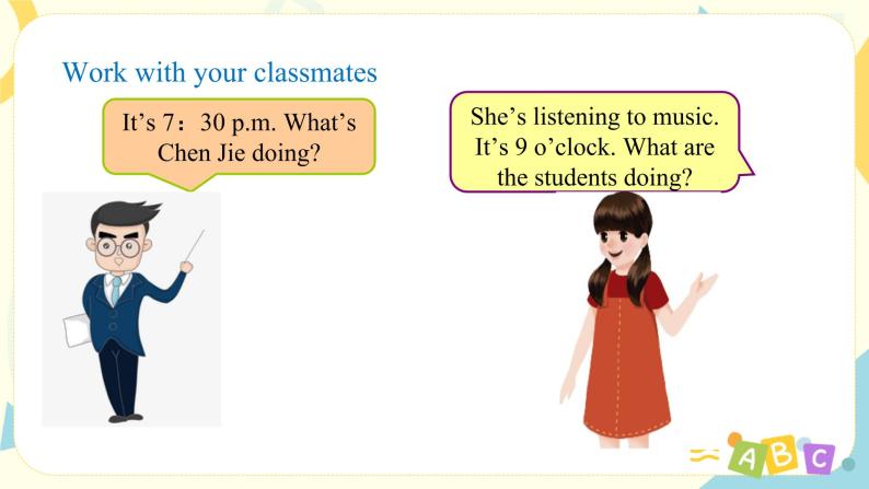 人教版PEP英语五年级下册第六单元第二课时Part A （Let's learn&Look and say）课件+教案+习题08