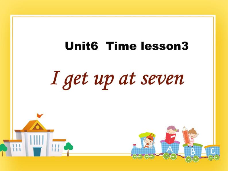 鲁科版小学英语三年级下册Unit6 Time课件301
