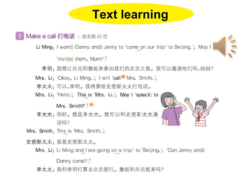 U3-L15 May I Invite Danny and Jenny? 上课课件第5页