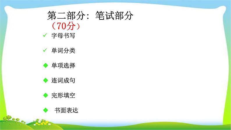 小升初英语复习大全二完美课件PPT04