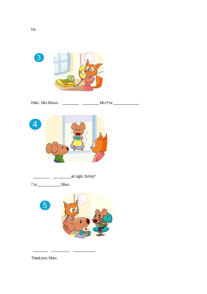 【精品】Unit7 Fun time & Cartoon time(练习及解析)-译林版(三起)-四年级英语下02