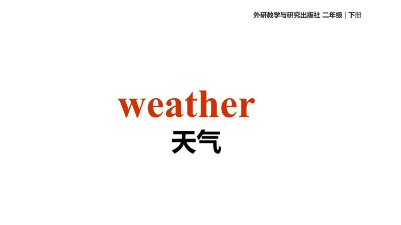 Module 1 Unit 1 What's the weather like课件PPT04