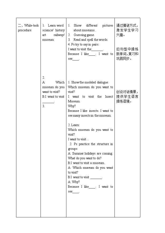 牛津上海版五下英语5B 第课件四单元第一课 教案第2页