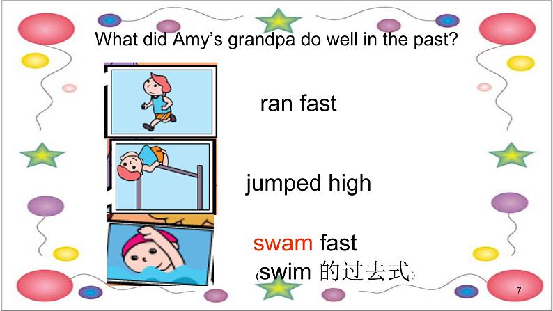 Module 6 Unit 2 He ran very fast课件PPT第7页