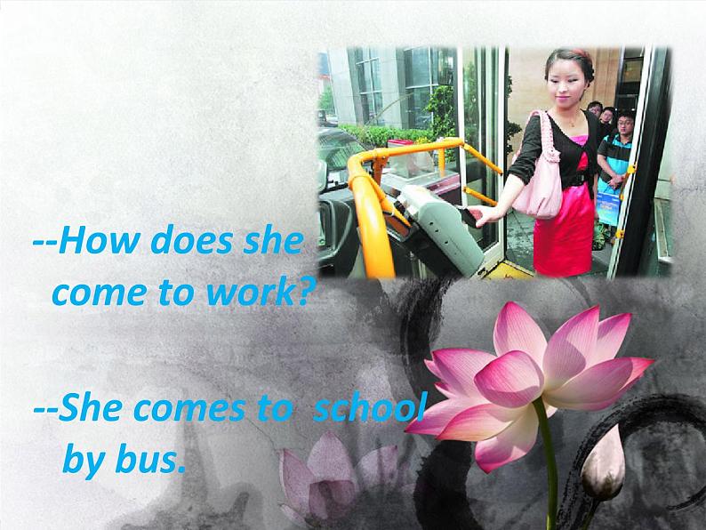 Unit 2 How do you come to school第6页
