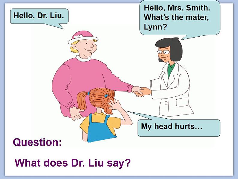 Unit 4 Seeing the doctor--身体部位第7页