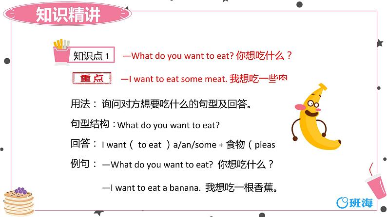 外研版(新)六下-Module 1 Unit 2 What do you want to eat【优质课件】07