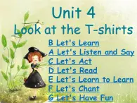 Unit 4 Look at the T-shirts 课件