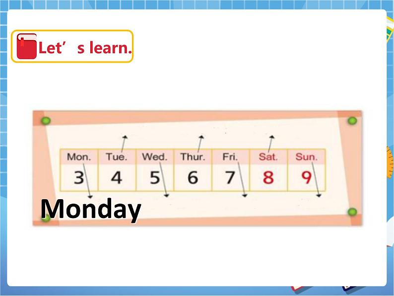 Unit 8 Days of the week 第一课时(课件+教案)02